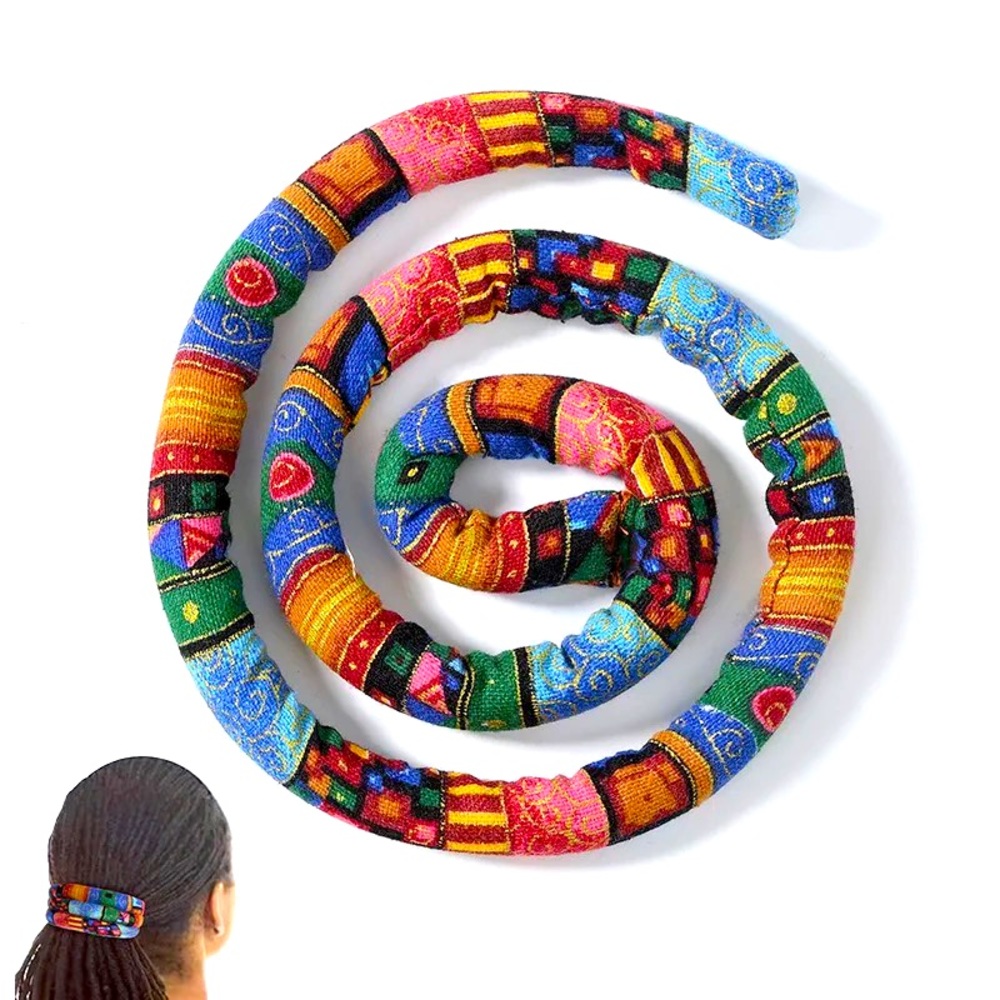 Ethnic boho hair tie